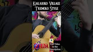 Kakariko VIllage classicalguitar videogamemusic legendofzeldaocarinaoftimeguitarcover kakariko [upl. by Ethbinium128]