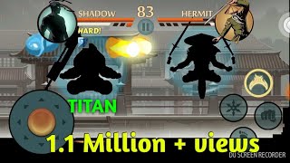 SHADOW FIGHT 2 SUPER MAGIC VS HERMITS MAGIC HERMI STORM [upl. by Dunstan861]