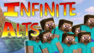 Minecraft Infinite Accounts Exploit How To Get Premium Accounts For FREE [upl. by Ynnavoig]