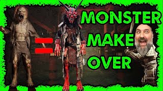 Monster Makeover Distortions Prop Rework into Life Size Oni make a Japanese demon [upl. by Goodson]