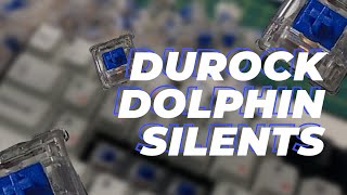 The Perfect Switch for Silent Office Typing  Durock Dolphin Sound Test on Keychron K6 [upl. by Marieann792]