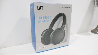 Sennheiser HD 350BT Wireless Unboxing [upl. by Ebonee]