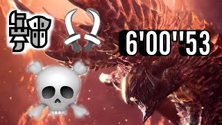 MHW Alatreon 600quot53 Gunlance  Dualblades Duo monsterhunter alatreon speedrun [upl. by Jarred162]