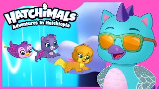 Adventures with the Golden Lynx  Hatchimals  Cartoons for Kids [upl. by Aisat]