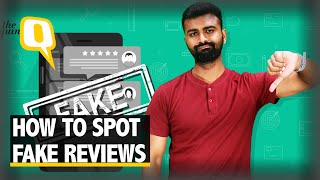 How to Spot Fake Reviews on Amazon amp Flipkart  The Quint [upl. by Georgetta]