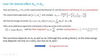 PHYS 390 Class 21 Zeeman effect and hyperfine structure [upl. by Asiaj]