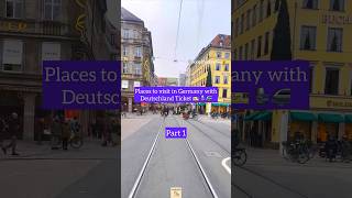 4 Must visit Places in Germany with Deutschland Ticket 49 Euro Ticket 🎫  Part 1 deutschticket [upl. by Eleph535]