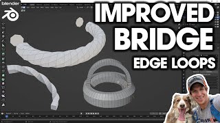 Quick Bridge  A BETTER Bridge Edge Loops Tool for Blender [upl. by Irah971]