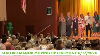 Seaford Manor School 2024 Moving Up Ceremony [upl. by Rehm]