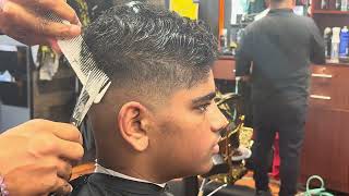 Skin Fade Tutorial Half off The Top Kids Haircut Tutorial [upl. by Sarine973]