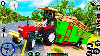 Farming Games Tractor Driving by Knight Riders Android Gameplay [upl. by Htebilil]