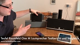 Teufel Raumfeld One M Lautsprecher Testbericht und Vergleich [upl. by Redmund740]