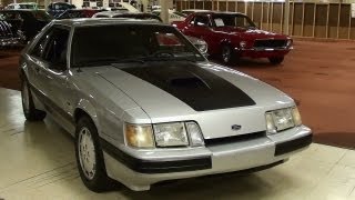 1986 Ford Mustang SVO Turbo [upl. by Ahsikym573]