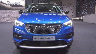 Opel Grandland X Innovation 16 120 hp SampS 6AT 2018 Exterior and Interior [upl. by Anaibib]