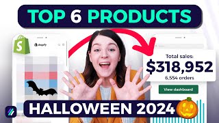 🎃 Top 6 Halloween Dropshipping Products To Sell In 2024 [upl. by Ransom]