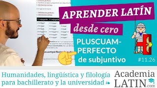 PLUSCUAMPERFECTO DE SUBJUNTIVO morfología y acentuación 🤓 Curso de latín desde cero 1126 [upl. by Maxfield]