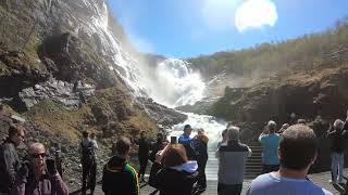 Flamsbana Railway Waterfall Dance Norway [upl. by Alger]