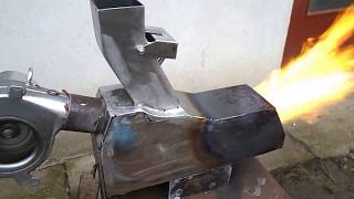 Arzator peleti burner pellets  test 4 [upl. by Carl]