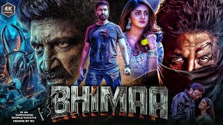 Bhimaa Gopichand New Released Movie 2024  Bhimaa  Full Action Hindi Dubbed South Indian Movie 2024 [upl. by Oilcareh]