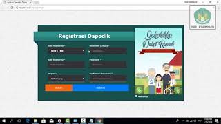 Install Aplikasi Dapodik Versi 2018b dan Registrasi Secara Online [upl. by Ulah]