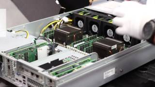 FUJITSU Server PRIMERGY RX2540 M2 Videoflash [upl. by Janessa]