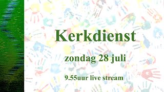 Kerkdienst van de Protestantse Gemeente Sassenheim vanuit de Dorpskerk van 28 juli 2024 [upl. by Elletnahc]