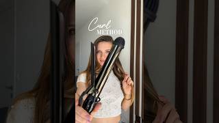 Curl your hair like this instead curlingiron hairtutorial hair penteados penteadofacil cabelo [upl. by Hamlen]