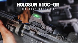 Holosun Green Dot Optic Install On AR15 [upl. by Gilroy555]