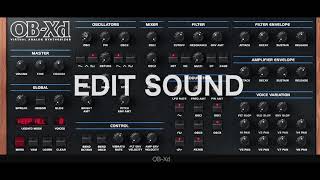 Reference free plugin  OBXD 21discoDSP [upl. by Gautea]