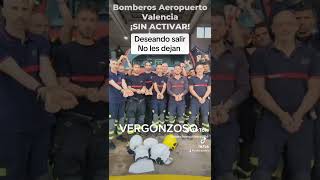 Bomberos Valencia deseando salir a ayudar bomberosvalencia dana españa valencia [upl. by Riay]