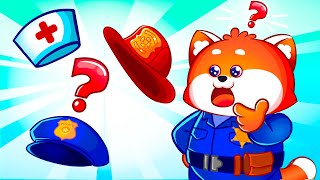 Whose Hat is This 🎩 Where Are My Hats Song 😰😍😋 Kids Songs And Nursery Rhymes by Lucky Zee Zee [upl. by Petrie]