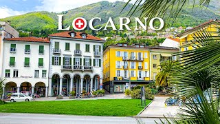 You wont believe that this is Switzerland 🇨🇭 Walking in Locarno Ticino [upl. by Rodrich]