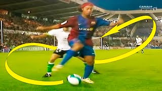 RONALDINHO 15 TRUQUES RIDÍCULOS QUE NINGUÉM ESPERAVA [upl. by Llerdnam]