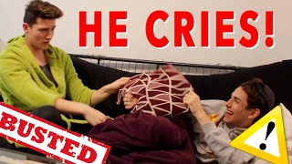 CHEATING PRANK ON BOYFRIEND HE CRIES GAY COUPLE [upl. by Jone]