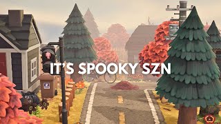 Spooky Fall Island Tour  Animal Crossing New Horizons [upl. by Koziara765]