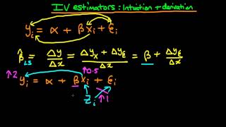 Instrumental Variables intuition  part 1 [upl. by Camile687]