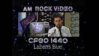 1984 AM Rock Video Show Cut to Commercial  Robert W Knight  Ottawa [upl. by Gleeson]