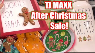 TJ MAXX After Christmas Sale Gingy Finds viral trending fyp christmas gingerbread shopwithme [upl. by Zitvaa]