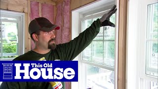 How to Install Fiberglass Insulation  This Old House [upl. by Atlante984]