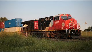 RAILTIME  CN in Western Canada  volume 34 [upl. by Akinal]