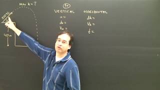 Projectile Motion Calculating the Maximum Height Part 6 [upl. by Kera636]