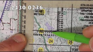 How to Plot 8 Digit Grid Coordinates [upl. by Burgess258]