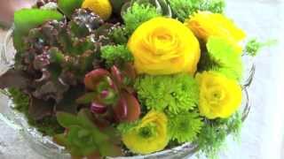 Creating a succulent cakestand centerpiece [upl. by Chamkis472]