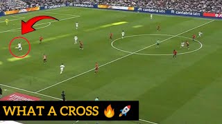 Raul Asencio Unbelievable Cross To Assist Bellingham Goal Vs Osasuna 🔥🚀 [upl. by Aitnyc]