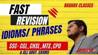 IdiomsPhrases for all competitive exams [upl. by Colly750]