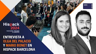 Entrevista a Olga Del Palacio y Mario Bonet en Hispack Barcelona 2024  United Barcode Systems [upl. by Noired633]