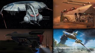 All Gunship Types and Variants  Star Wars Explained [upl. by Anec669]