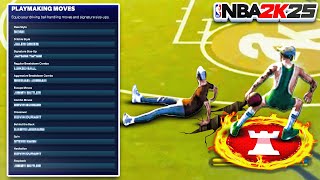 BEST DRIBBLE MOVES in NBA 2K25  HOW TO SPEED BOOST amp BREAK ANKLES  NBA 2K25 DRIBBLE TUTORIAL [upl. by Neerom]