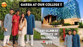 COLLEGE GARBA VLOG ❤️ VIT CAMPUS  FUNNIEST VLOG 😂  NAVRATRI 2023 [upl. by Reddy853]