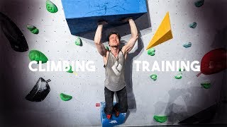 Climbing Training For Competition  Eric VS 5 Problems  Olympics next [upl. by Aicilet]